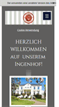 Mobile Screenshot of ingenhof-sh.de
